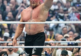 Brock Lesner, huyền thoại huyền thoại lịch sử của "Goodbye", 49 tuổi → Cuối cùng là những giọt nước mắt nóng bỏng... Sự nghỉ hưu tươi đẹp