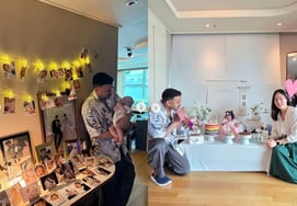 ラッキー、夫婦合わせて93歳で娘を授かる..娘の100日目に感激「育児の難易度が高い」