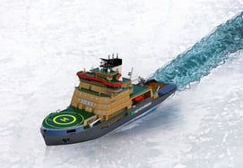 HD Hyundai, First in Korea to Secure Order for Overseas Icebreaker