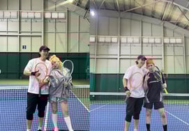 HyunA, "Healthier with Yoon Jun-hyung... 'Birth of a Tennis Genius'"