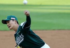 [One Sweep] Landers' Kim Geon-woo delivers a stellar performance against the league-leading Magicians