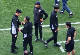 '0:2→2:2' Desperate Chase Ends in Heartbreak: 14 Minutes of Extra Time, One Goal Disallowed... The Manager Could Not Easily Leave the Stadium [Suwon Field]