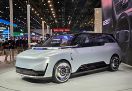 Geely Automobile Unveils 'EVA Capsule,' China's First Dedicated Robo-Taxi Prototype at Auto China 2026