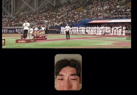 米国でパク·ビョンホの引退式を見たイ·ジョンフも号泣 「お疲れ様でした、最高の先輩→GOAT 52」