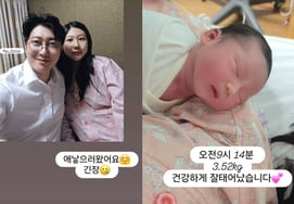 "娜率长得真帅。" 第28期 贞淑♥尚哲，成为父母 [Star Issue]