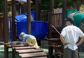 'Ким Му Ёль♥' Юн Сын А, 3-летний сын и счастье на игровой площадке