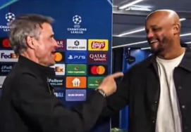 «Войди в интервью, море смеха» Энрике. «Значит, интуиция у зрителя хорошая?" "Нет" против "Компании"? Совсем нет... Гармония в крови с девятью голами