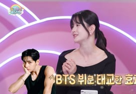 "怀孕8个月"的南宝拉，看着BTS V的照片，胎教"祈愿脸复制粘贴" [星球大战]