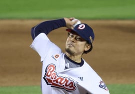 [フォト] タムラ、大胆な投球で勝負