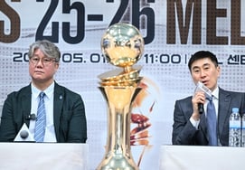 There has never been a championship series like this! "0% miracle" vs. "Shooting for our dreams"... Busan KCC and Goyang Sono challenge for a "historic championship" [KBL Media Day]