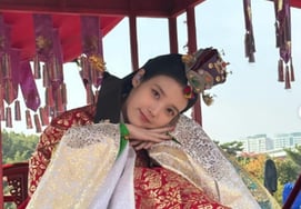 「結婚式の日」アイユ、直接投稿した結婚式の写真
