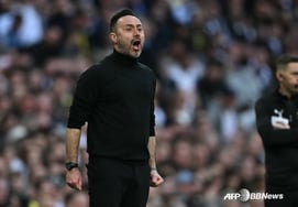 "Throw away such trashy excuses," De Zerbi's anger, a sharp rebuke to Tottenham's defeatist mindset: "Injuries and turf are just excuses"