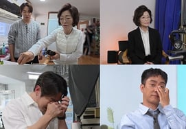 Hoan hỉ vì hành động bất ngờ của mẹEun Ji Won và Park Seo Jin cũng rơi nước mắt [người đàn ông làm việc nhà]