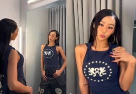 骨が乾くのが流行なのか..SISTARのヒョリン、消滅直前の小顔を見ると [スター・イシュー]