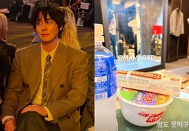 "连饭都没吃就来了"金相赫，申智参加婚礼后吃"杯面"
