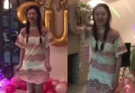 亲哥哥公开了已故雪莉的"未公开视频"唱着歌"明朗的微笑"吃不消 [Star Issue]