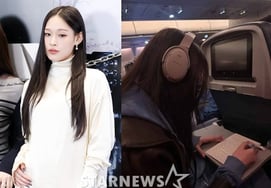 「活動停止」財閥家の孫娘アニー、ファーストクラスではなくエコノミークラスで撮影された「友達と旅行」