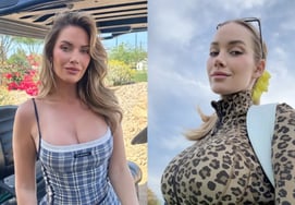 「はじけそうなホッピー」ゴルフ女神スピラナック、衝撃的なゴルフウェアで注目を集める··· ファンは「美しいものが犯罪だ」と語る