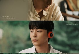 Roy Kim, stripped of humor to focus solely on emotion..Remake album MV posters revealed