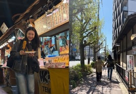 6岁的女儿♥去哪里？ 崔智友，日本旅行被捕捉到。看到陆退微笑