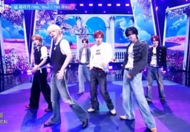 "A Gift from '42s'": TWS Takes 'Music Bank' No. 1 with 'You, You'