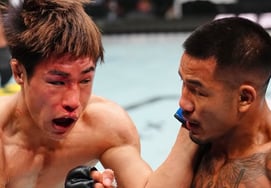 Thử sức với danh hiệu UFC lần đầu tiên tại Nhật → Bị đánh gục không thương tiếc... Taira, 'TKO thua' trong lớp của Joshua