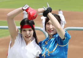 [Photo] Jung Da-hye and Hwang Rae-kyung deliver a 'lovely finish'