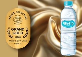 Nongshim Baeksan Water Wins 'Monde Selection' Grand Prix for the Fourth Consecutive Year