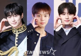 1st: Byun Woo-seok, 2nd: Park Ji-hoon, 3rd: Kim Jae-won