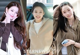 1位 チャン・ウォニョン、2位 ジェニー、3位 カリナ