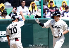 [Chụp ảnh] Solo home run theo đuổi Kim Jae Hwan