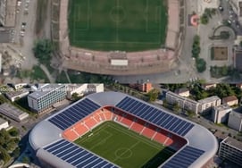 "スタジアムがこんなに変わるの?"ボスニア、イタリアを倒してワールドカップに行った贈り物がなんと新スタジアム" 大きなフレックス