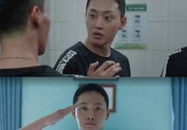 "炊事兵传说...' 与新兵朴志训对立的姜河京"引人注目"