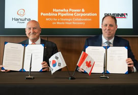 Hanwha Power and Pembina Sign Memorandum of Understanding