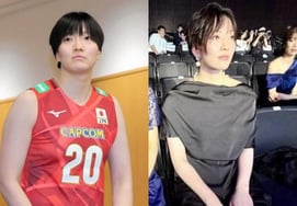 "She's become so beautiful" 184cm Japanese national volleyball player makes a bold transformation in a black dress... "She said she'd wear shorts," leaving fans stunned