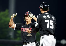 [Photo] 'One-run RBI single' Lee Young-bin
