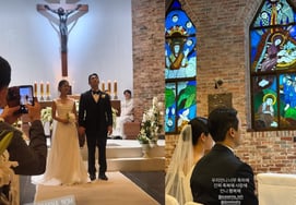 O Dong-min y Noh Su-san, boda en una iglesia como en una película: "Es hermosa" [Star Issue]