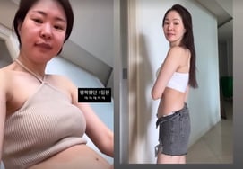 'お腹の脂肪公開' ミジャ、ダイエット4日で3kg減量..体重堂々認証