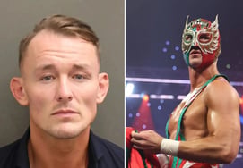 '衝撃' WWEの覆面スター、ストリートで殴り合いをしてマグショットを強制公開 '屈辱'··· "マットの上の魔法使いが二つの顔だったなんて"