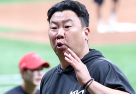 [Photo] Lee Beom-ho, manager of the six-game winning streak, shouts