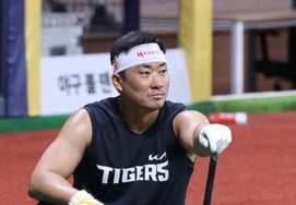 [Photo] Kim Tae-gun: 'Going to Jamsil after six consecutive wins'