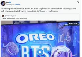 "BTS Oreo Cookies 'Death to America' Message? ... American Anchor's Absurd Remarks Spark ARMY Outrage Over Suspected Racism [K-EYES]