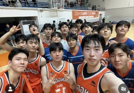 [Behind the Scenes] 'We couldn't even conduct 5-on-5 training...' Dongguk University, which captured Korea University for the first time in six years, had hidden support from professional seniors
