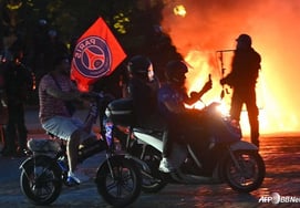 "连续两年死亡事件"PSG,欧冠冠军→再次发生暴动事件 "逮捕780人"