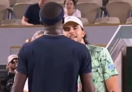 Tennis star who fought with a player, hurling insults at the umpire who tried to intervene... No peaceful days at the French Open