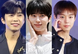 1.º Im Young-woong, 2.º Byun Woo-seok, 3.º Park Ji-hoon