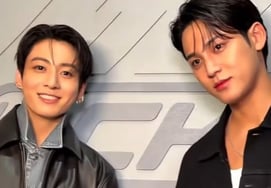 "Lo miró con la mirada de un motociclista"... Jung-kook, los fans se entusiasman en el evento de lanzamiento de CKJK en Harajuku, Tokio [K-EYES]