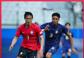 'Lee Min-seong-ho' U23 soccer team, survives thriller 3-2 comeback victory over Thailand... Choi Woo-jin free-kick seals win