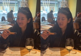スジも韓国人、こんな姿は初めてだ..「うわ、甘い」