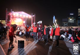 大韓サッカー協会、光化門で「ワールドカップ街頭応援」を開催